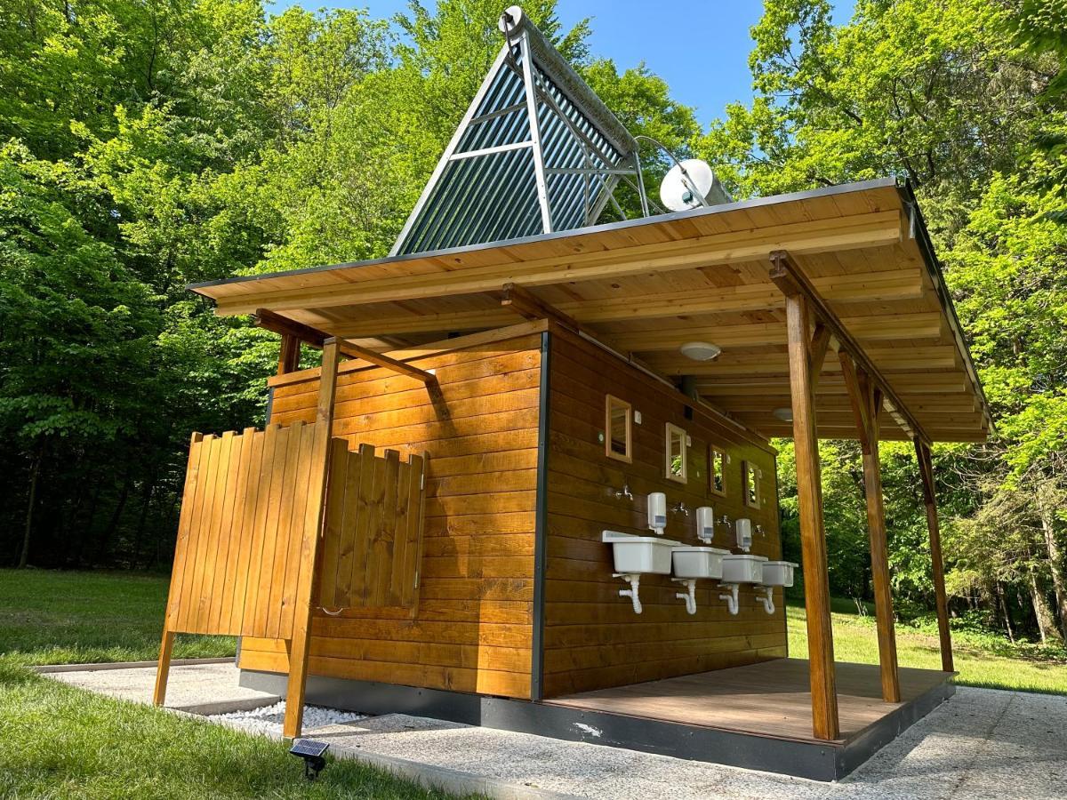 Eco River Camp Radovljica Exterior foto